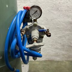 【IWATA】アネスト岩田 エアータンク SAT-36-100 サブタンク 36L 予備タンク レギュレータセット Y0390の画像