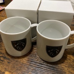２個セット新品プジョー新ロゴマグカップ