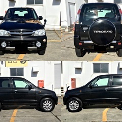 ★最安★希少！★デフロック付き！★距離少なめ！★ダイハツ★テリオスキッド後期型★4WD！★ターボ！★乗って帰れます！★車検付き！★ナビ、テレビ、バックカメラ、エンスタ等装備多数！★下回り良好！★防錆剤塗布！★深溝スタッドレス装着！★どこでも格安陸送可能！の画像