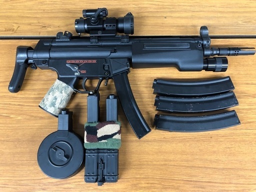 東京マルイ MP5 A5 スタンダード電動ガン(付属品多数)