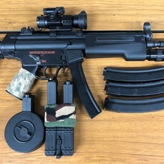 東京マルイ MP5 A5 スタンダード電動ガン(付属品多数)の画像
