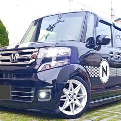 4WDターボ後期ペタペタ仕様★27年76100km★検8年9月N-boxカスタムの画像