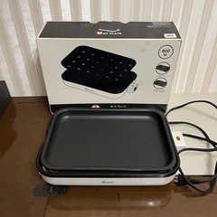 ニトリ　たこ焼き器付きホットプレートの画像