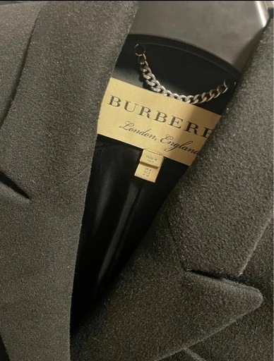 美品 Burberry シングル コート　バーバリー　レディース　