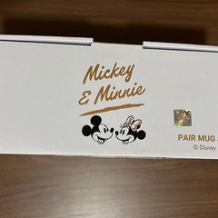 ミッキー&ミニー　ペアマグカップ　新品未開封の画像