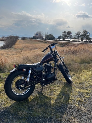 250TRフルカスタム　チョッパースタイル