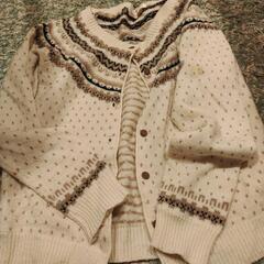 カーディガン　セーター　M