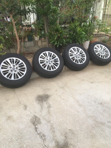 ヴェルファイア30系純正ホイール、タイヤセット