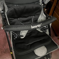 besrey 2人乗りベビーカーの画像