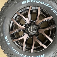 新品タイヤ　17インチホイールセットの画像