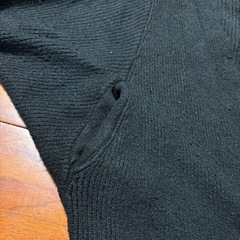 ドルマン　ニットカーデ黒🖤の画像