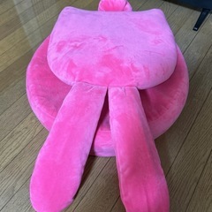 うさぎの座椅子の画像