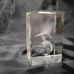 3Dクリスタル置物の画像
