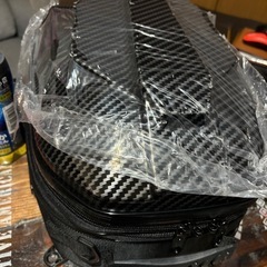 バイクシートバック未使用品の画像