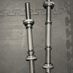 ダンベルシャフト×2  　28mm　アイロテック