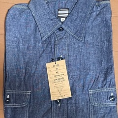 （お話中）桃太郎ジーンズ長袖シャツ新品タグ付