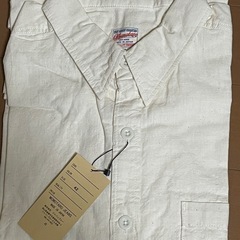 （お話中）桃太郎ジーンズ　長袖シャツ新品タグ付