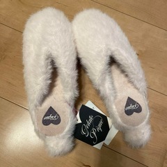 ジェラートピケ　もこもこシューズ