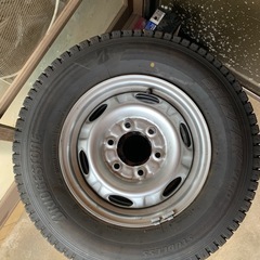 スチールホイール!/タイヤ付4本セット195/80R15LT/2...