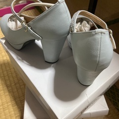 ★パンプス　Lサイズ　左つま先にスリ傷アリ　他とてもキレイです　長期保管の為インソールに劣化アリ★の画像