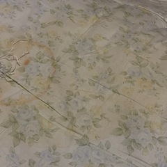 【お取引完了】厚手敷布団、汚れありの画像