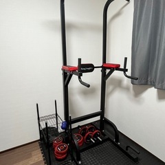 懸垂バー（おまけダンベル）