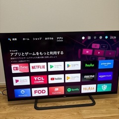 TCL 50V型 4K 液晶テレビ スマートテレビの画像