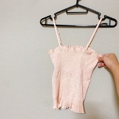 GORGE*アンサンブル*キャミソール*シャーリングシャツ*2枚組*フリーサイズの画像