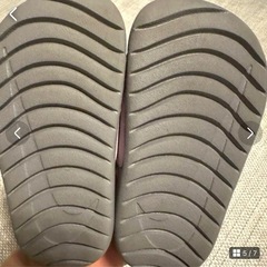 Nike kawa キッズサンダル　パープル 12cmの画像