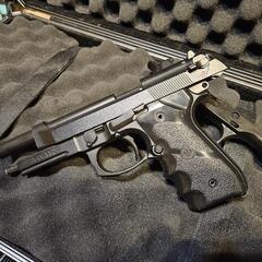 ガスガン M92F メタルフレーム+LS製本体 エアガン 