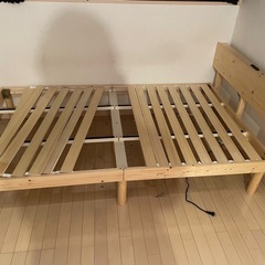 ベッドフレーム　セミダブル