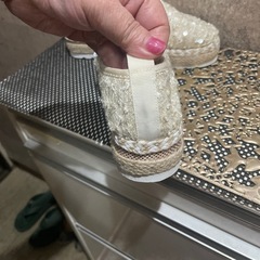 最終値下げ新品‼️キラキラシューズの画像