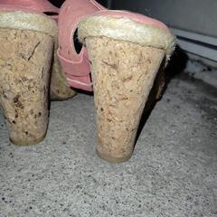 値下げ　ヌォーボヒール高サンダル？Lサイズの画像