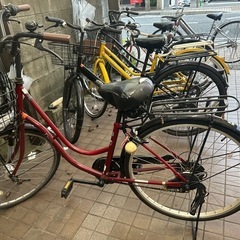 ダイヤ 通学用 自転車(写真はサドルカバー付き)