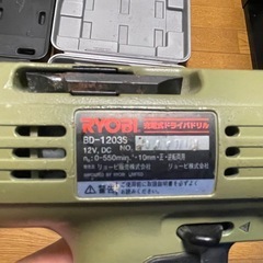 リョービ 電動 ドライバードリルの画像