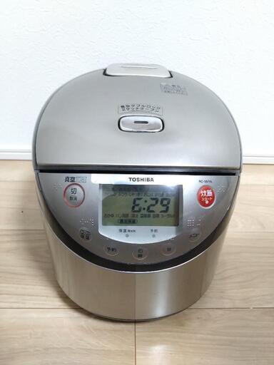 【炊飯器】東芝 真空 IH（1升炊き）RC-18VYA-SS