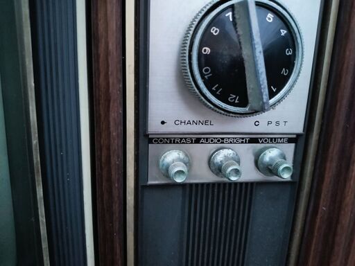 昭和【家具調テレビ】日立 CN-620S 日立ブラウン管テレビN-65C 昭和42 (さく) 高根公団の家電の中古