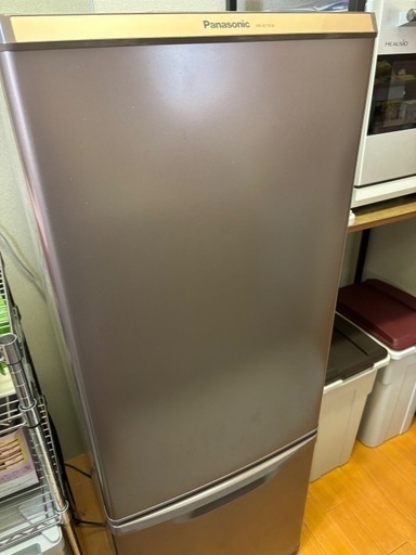 パナソニック 冷蔵庫 NR-B178W 168L 2015年製 ブラウン