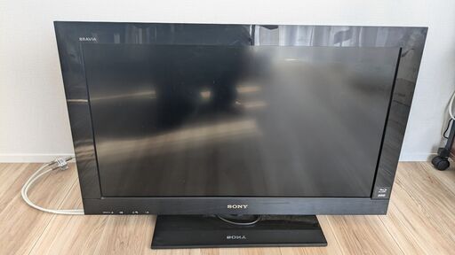 【SONY ブラビア】 32型 500GBハードディスク＆ブルーレイ搭載