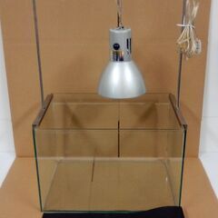 AQUA SYSTEM ガラス製 水槽 幅45cm×奥行30cm...