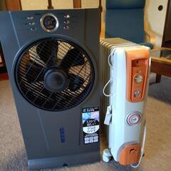 デロンギ　オイルヒーター＆ミストファン(加湿器にも冷風扇にもサー...