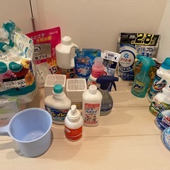 家庭洗剤たくさん