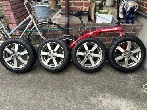 N-ONE純正ホイール、スタッドレス4本セット