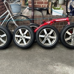 N-ONE純正ホイール、スタッドレス4本セット