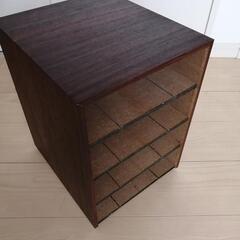 小型木製ラックの画像