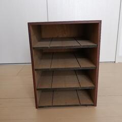 小型木製ラックの画像