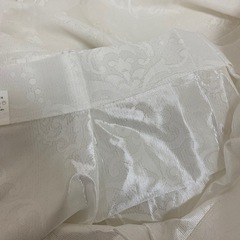 超美品　カーテン　ホワイト　