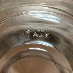 イタリア製強化ガラス瓶 1.8L　梅酒 駄菓子入れの画像