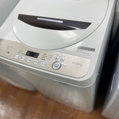 ?セール?送料・設置込み可　洗濯機　6kg SHARP 2020年