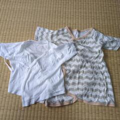 新生児用肌着5着+ベストなどの画像